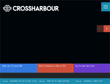 Tablet Screenshot of crossharbourmusic.com